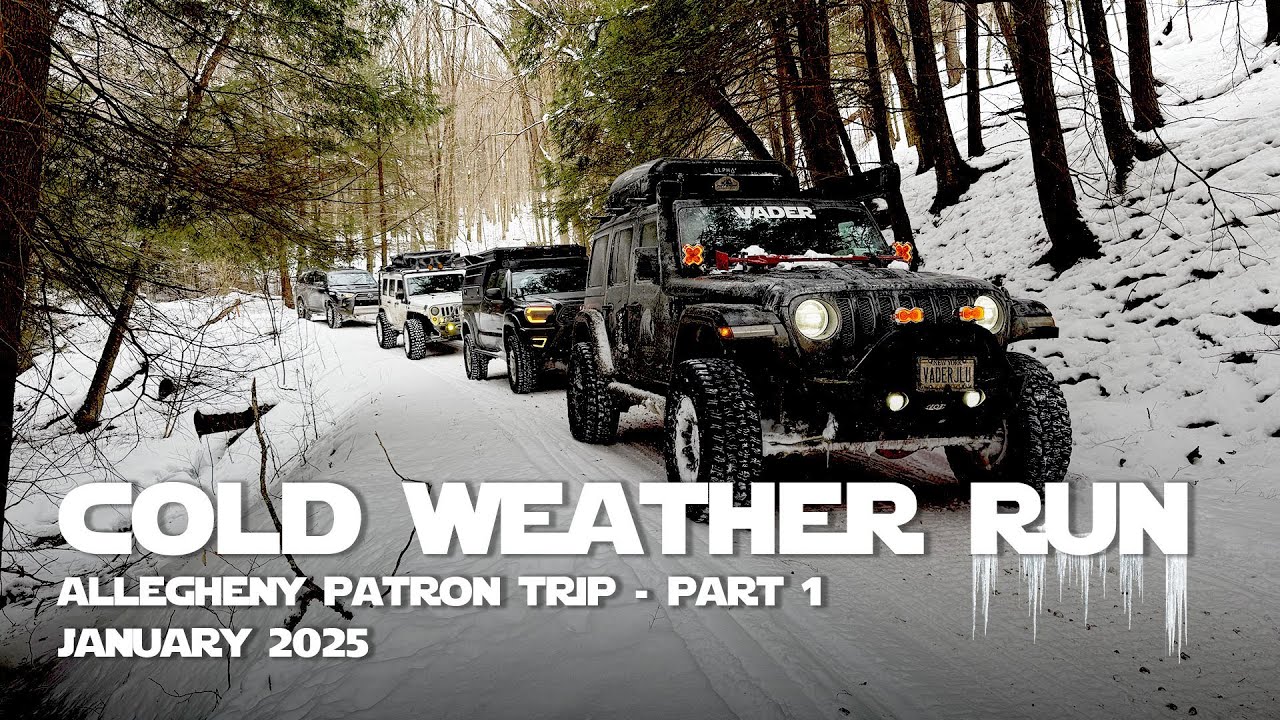 Поездка для патронов ANF Cold Weather Run 2025 — день 1