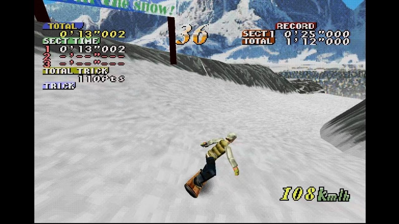 Cool Boarders - Original Gameplay PS1