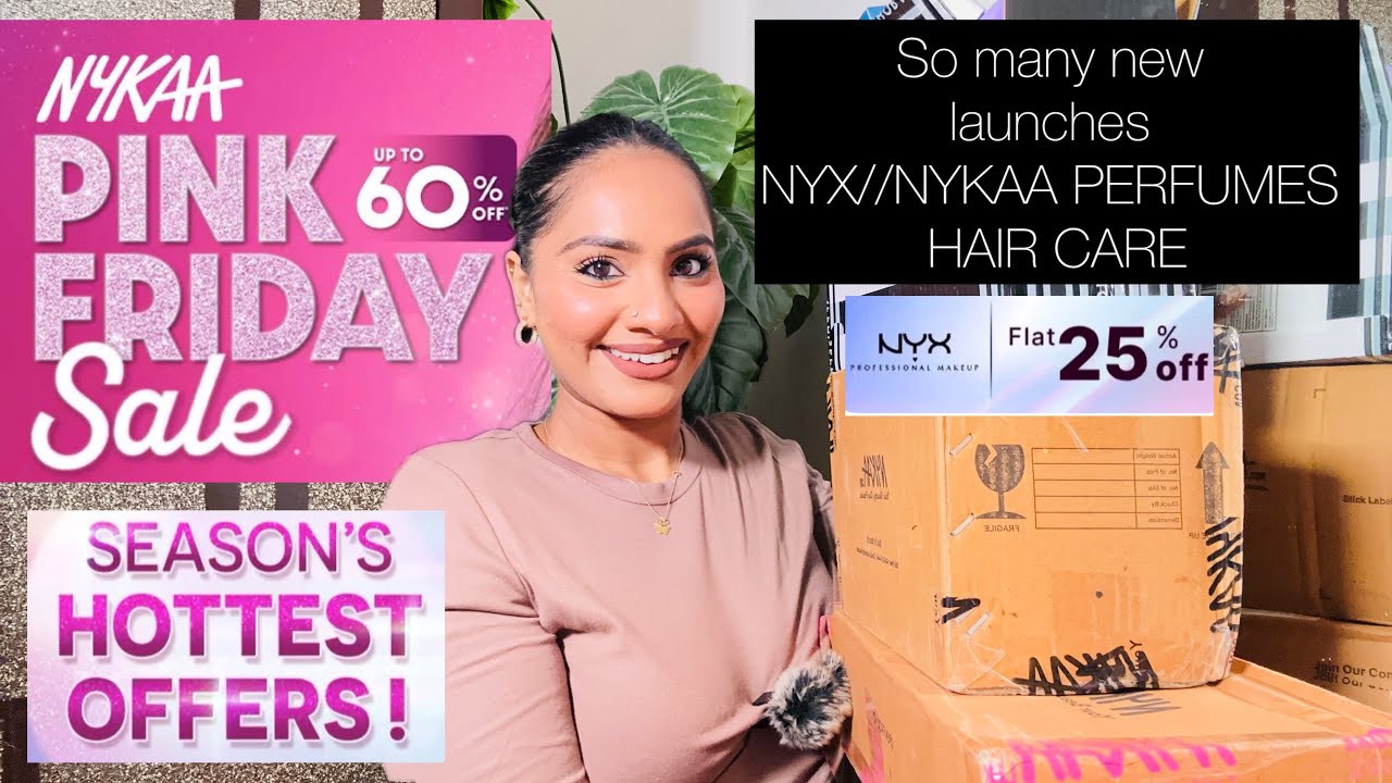 Huge NYKAA PINK FRIDAY HAUL//SHOPPING HAUL //BWF