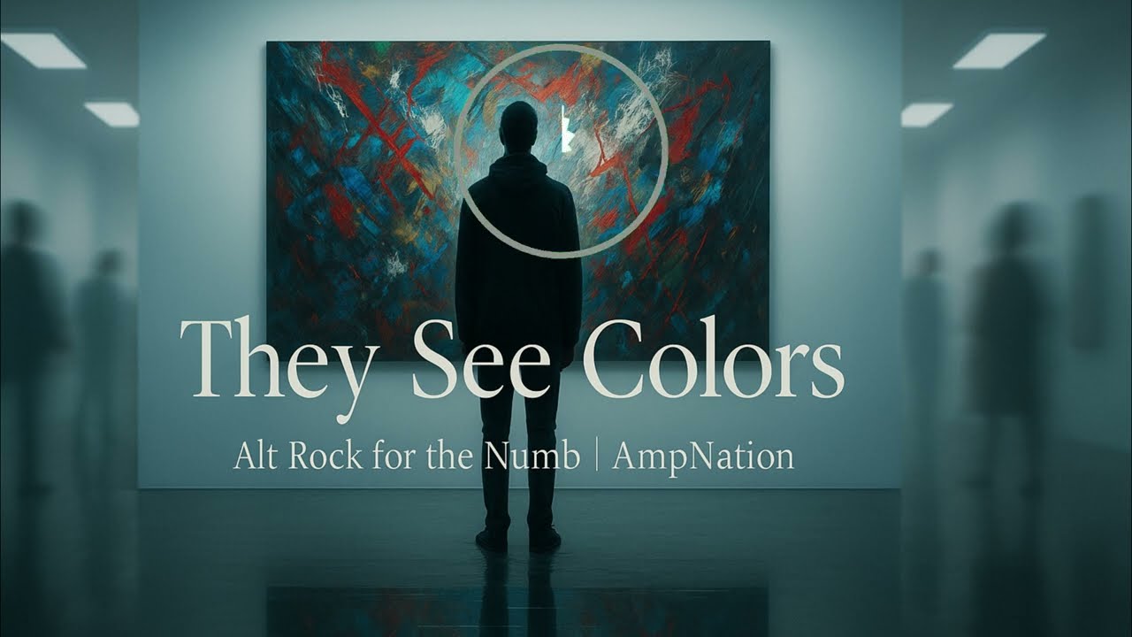 They See Colors – Glitchy Alternative Rock for the Emotionally Numb | Alt Rock Vibes | AmpNation