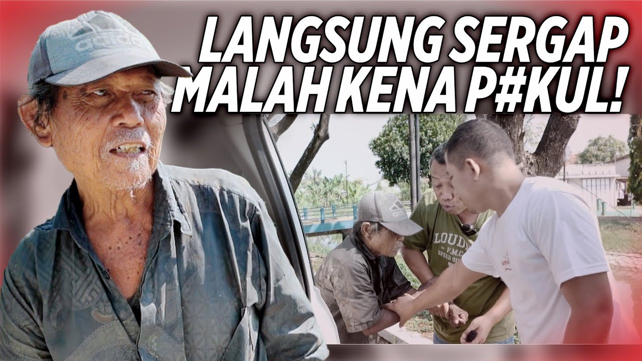 MAS ADI KENA PUKUL ODGJ ‼️DIA ODGJ or TERLANTAR YA❓️❓️BAWA UANG JUTAAN