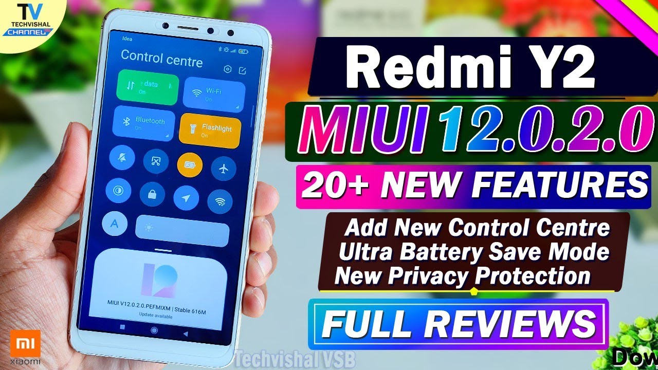 MIUI 12.0.2.0 New Stable Update For Redmi Y2 Full Review | 20+ New Features| Redmi Y2 MIUI 12 Update