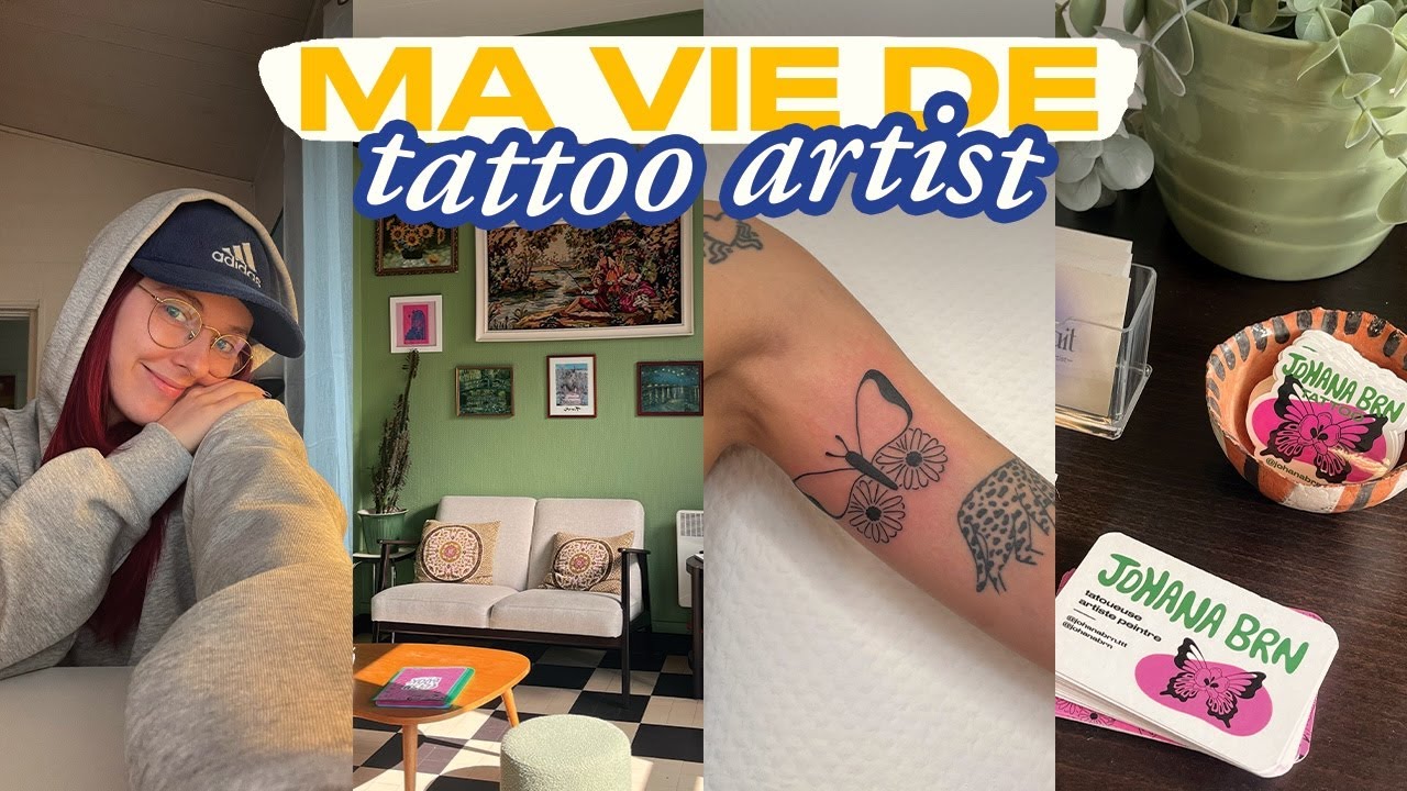 Dans ma vie de tatoueuse ✦ ART VLOG #7
