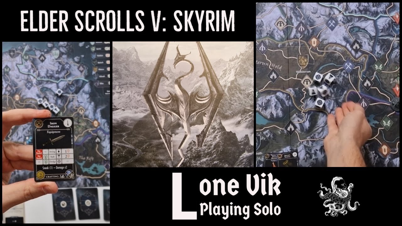 Solo Play #11 - Elder Scrolls V: Skyrim - Adventure Game (tutorial)