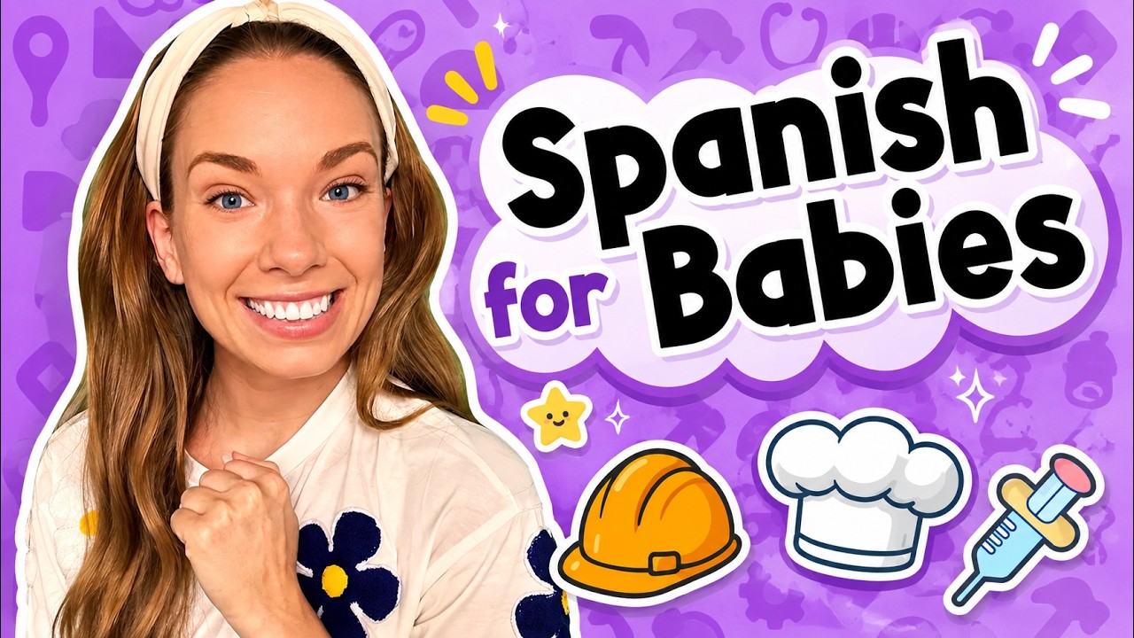 Aprende con la Señorita Alba – Oficios y Profesiones para Niños | First Words for Babies