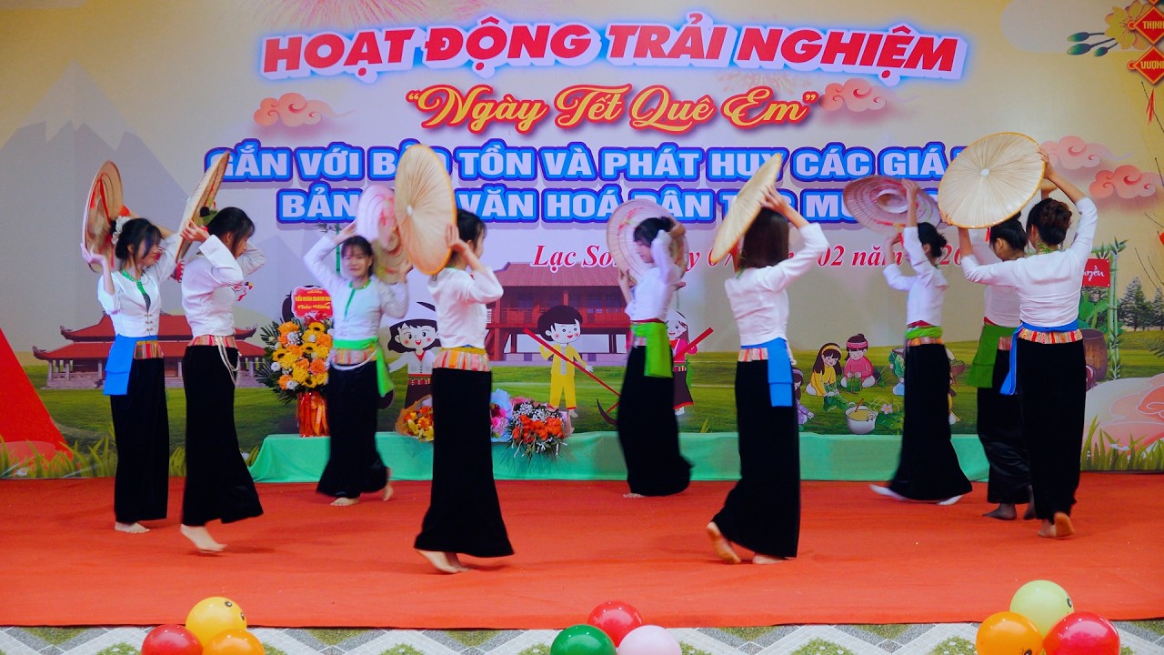 Hoạt động trải nghiệm trường TH&THCS Bình Chân