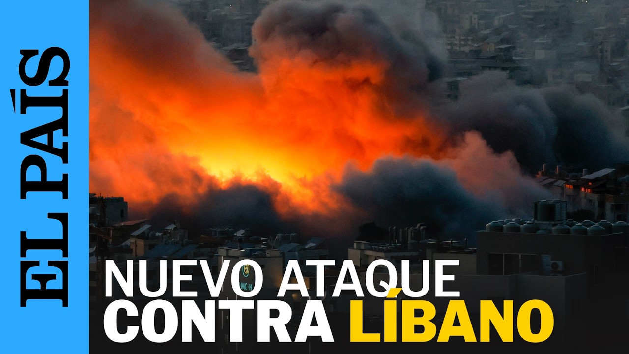 ATAQUES ISRAELÍES dejan el sur de BEIRUT en RUINAS tras una evacuación sin precedentes | EL PAÍS