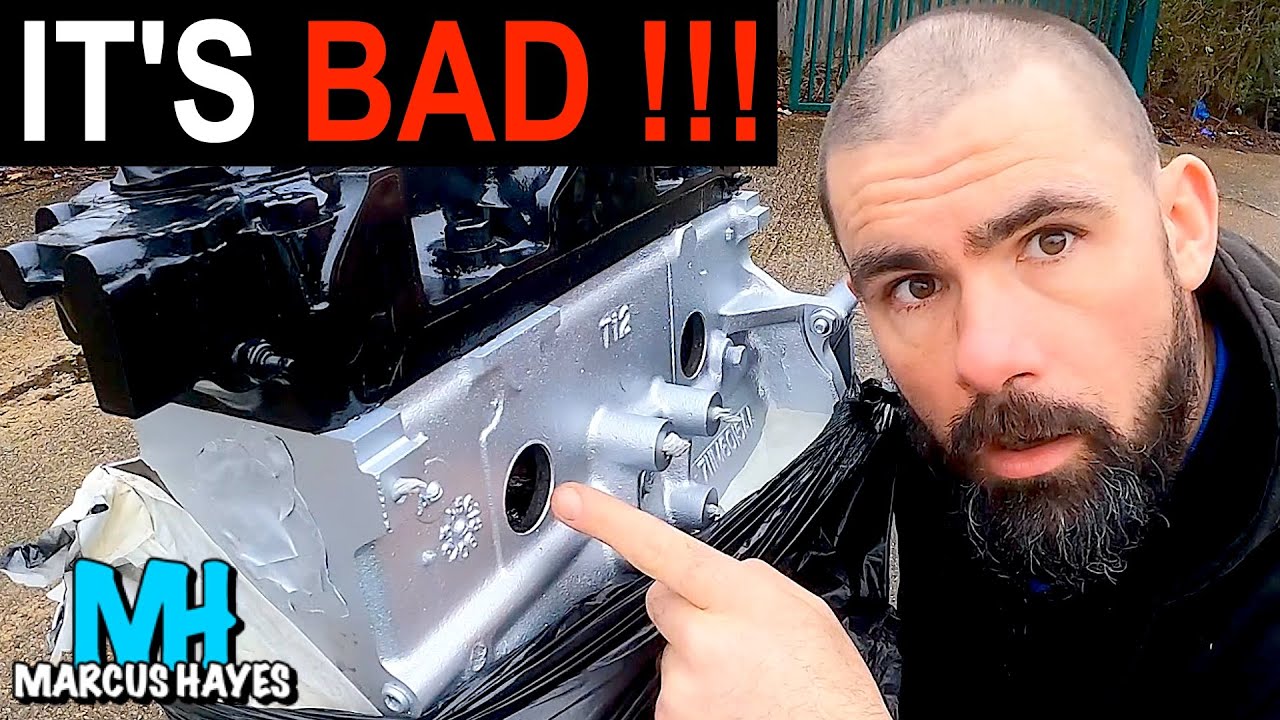 LOOKING INSIDE my 50 year old engine!! 🤔 **IT'S BAD!!!* 🙁