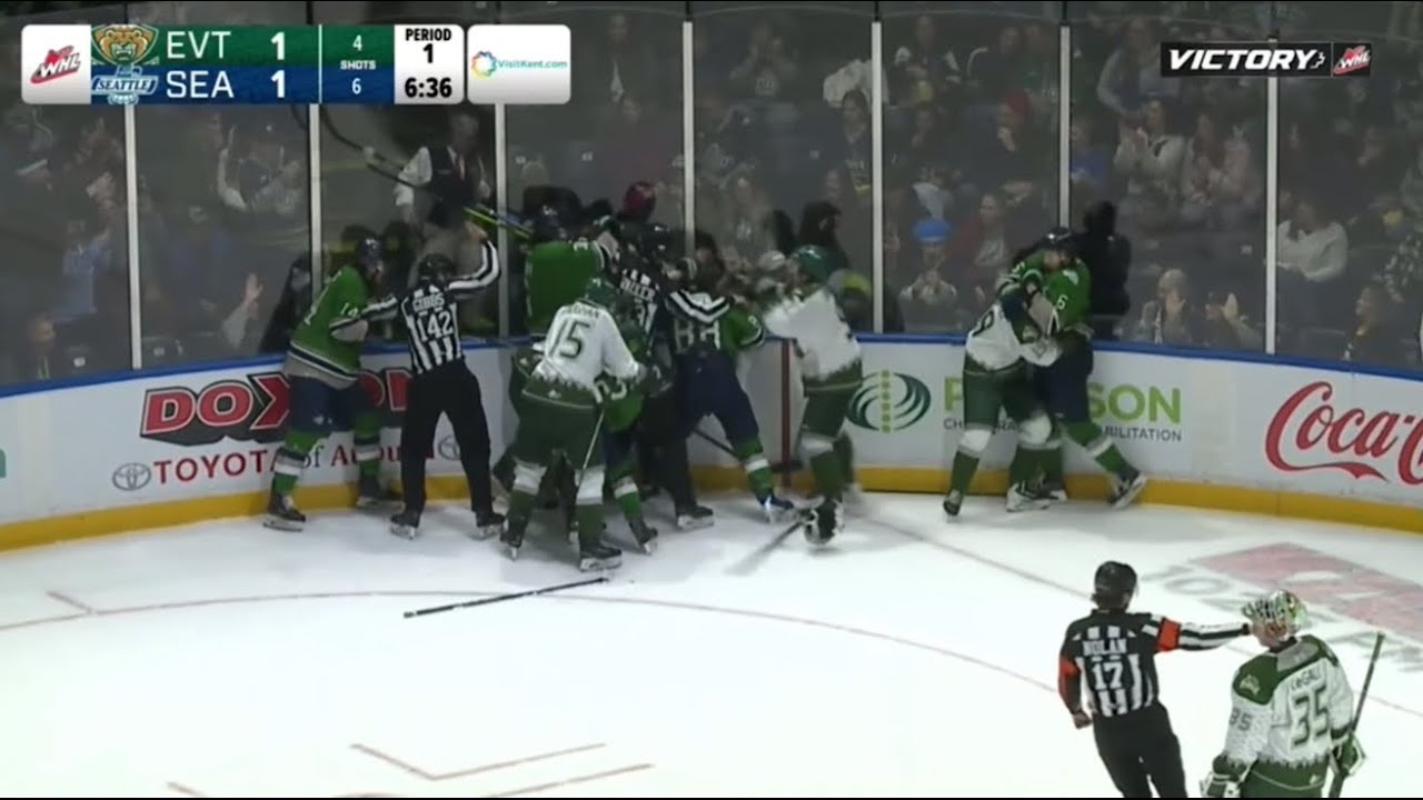 WHL Fights & heated moments 12/27/25