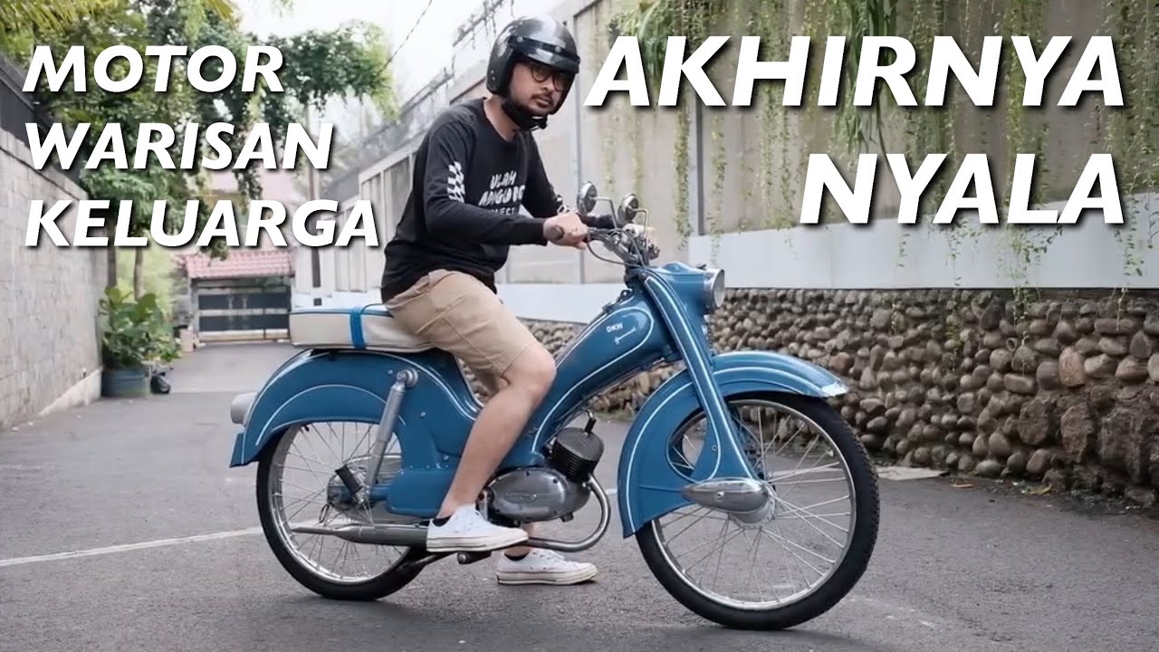 JALAN-JALAN PAKE MOTOR ANTIK WARISAN KELUARGA - DKW Hummel #motovlog 269