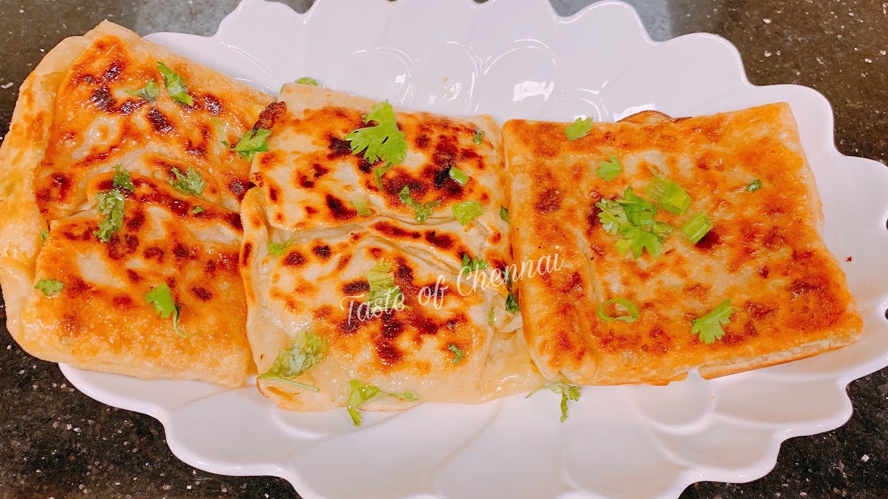 Chicken Murthaba in Tamil | Chicken Stuffed Parotta | Chicken Murtabak Recipe | Iftar Snacks Recipes
