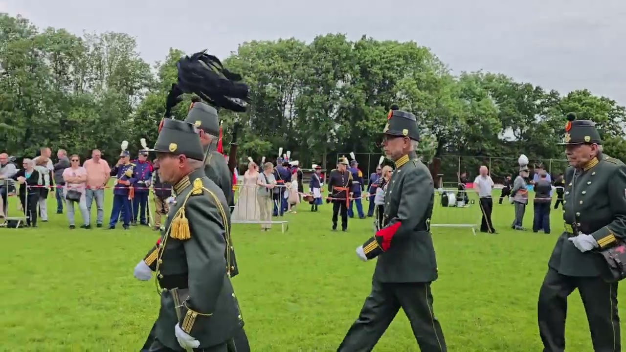 Het Binnenkomen op het 261e schuttersfeest R.K.Z.L.S.B. Eys '25