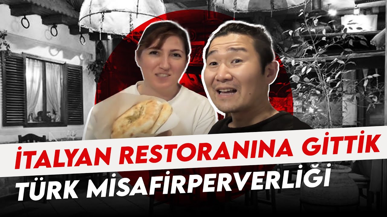İtalyan restoran diye gittik/Harika ağırlandık Türk misafir perverliği👍