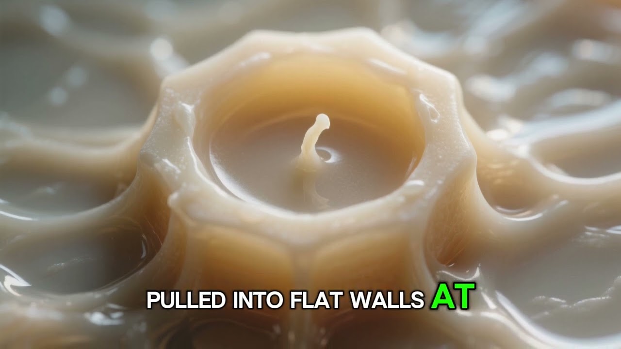 how honey bee make there wax house