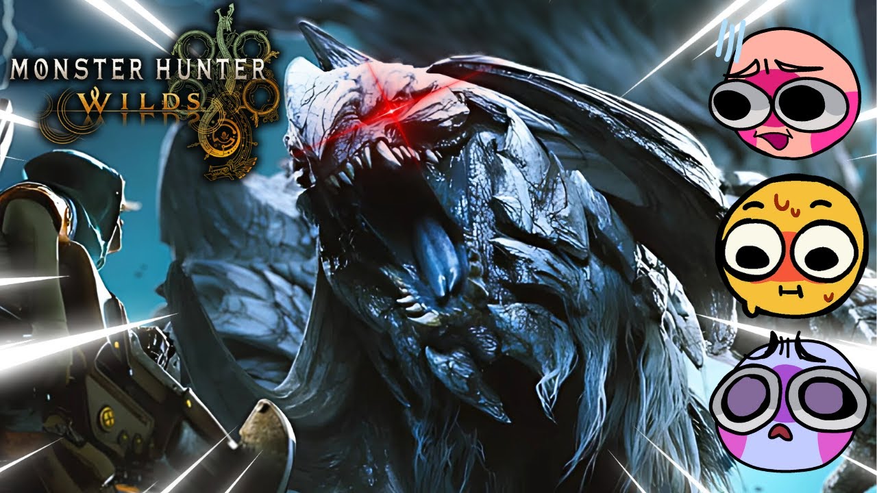 Заставил своих друзей впервые сыграть в Monster Hunter Wilds... ЭТО БЫЛО БЕЗУМИЕ...