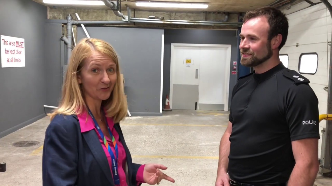 A tour of Hastings custody centre