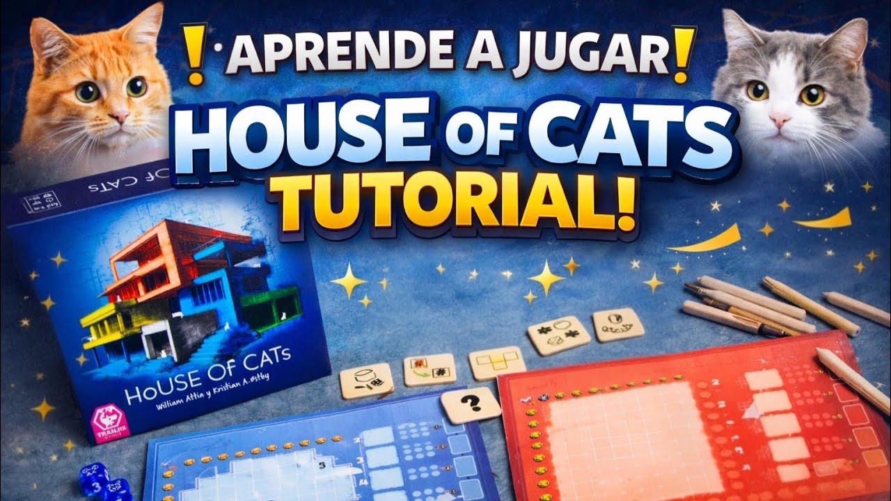 HOUSE OF CATS | Cómo se juega | TUTORIAL FÁCIL TODOS LOS NIVELES