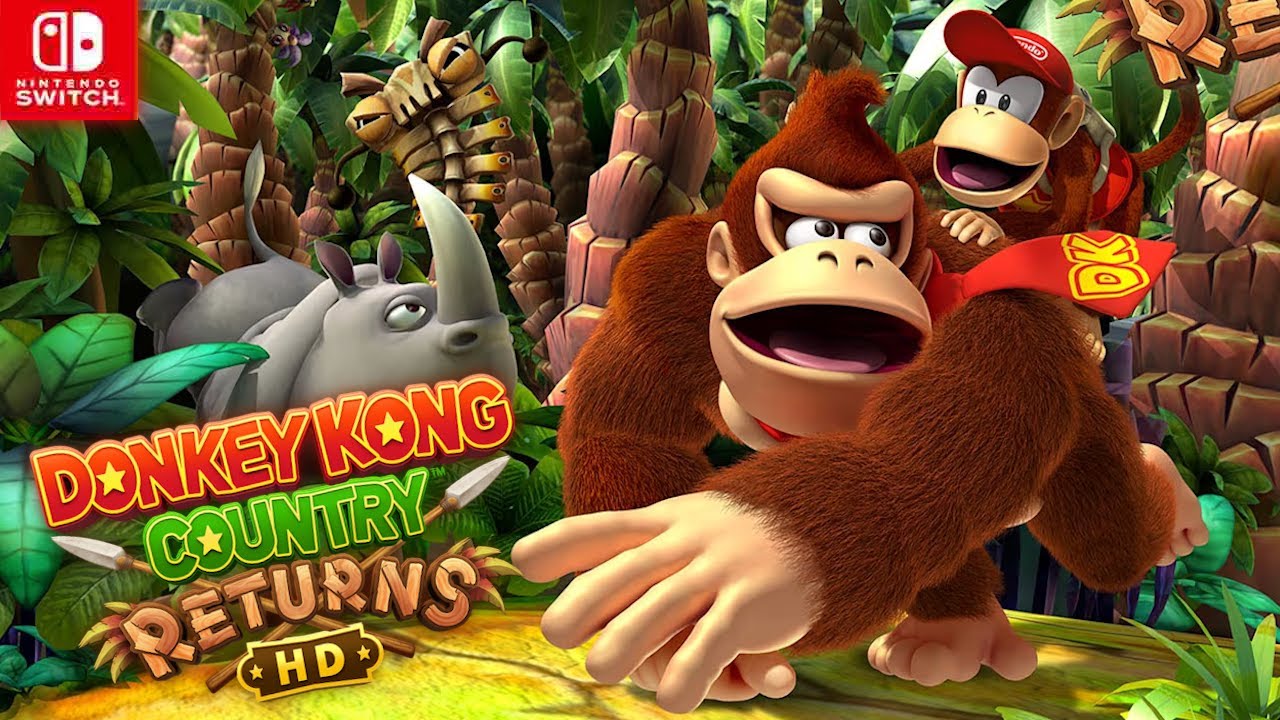 Donkey Kong Country Returns HD - Nintendo Switch Gameplay