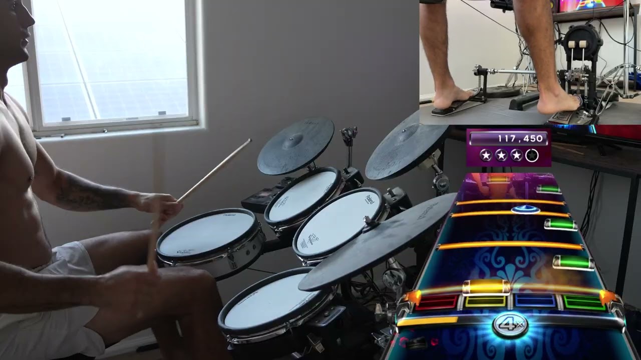 Emerald Blue by For The Fallen Dreams Rockband 3 Expert Pro Drums Playthrough
