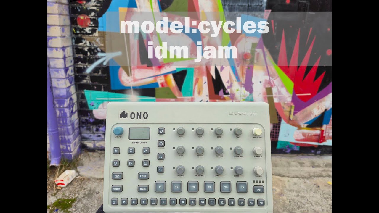 Elektron model:cycles | IDM live jam | Monowoman music