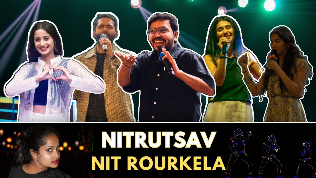 NIT Rourkela - NITRUTSAV Fest ❤️ | Odisha's Largest Literary and Cultural Fest 🔥 | 3 Days Vlog ✨
