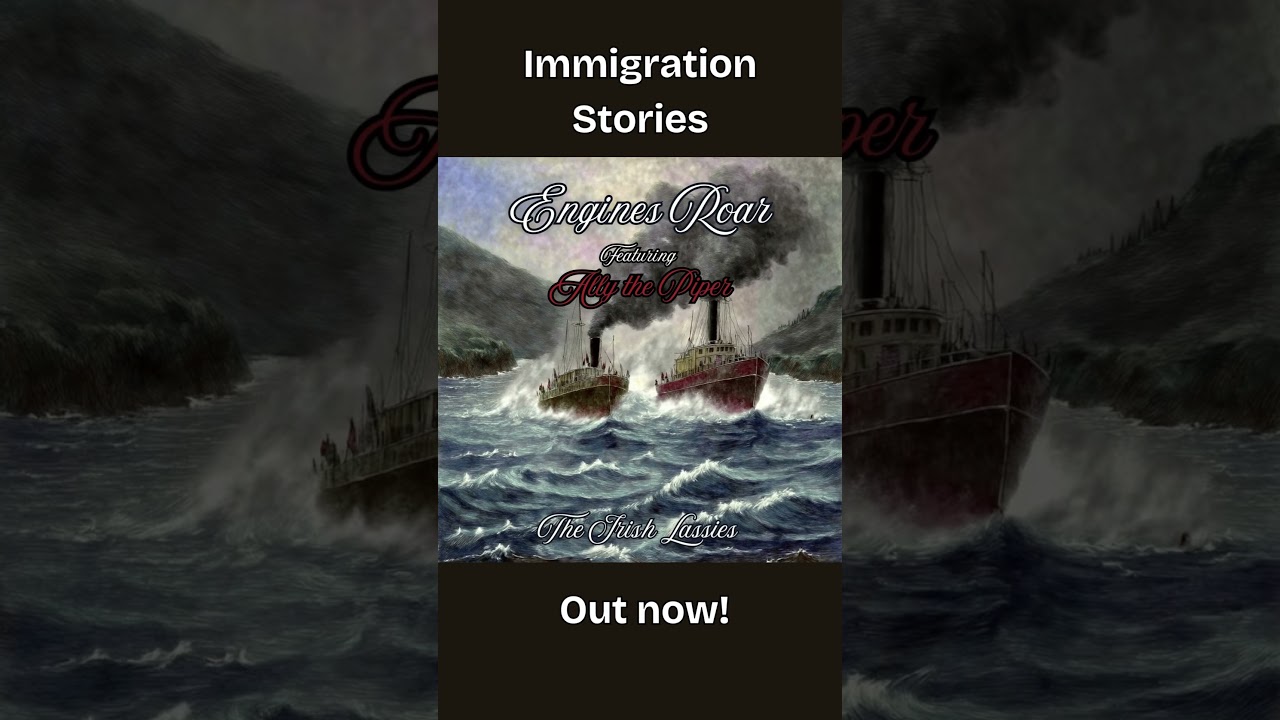 New Album Out now! #theirishlassies #kinnfolk #allythepiper #immiragtionstories #irishmusic