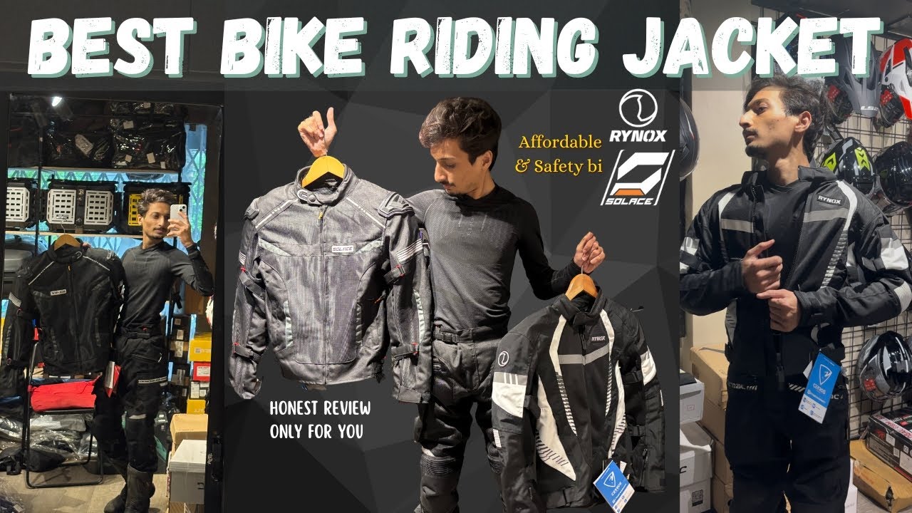 BEST BIKE RIDING JACKET | AFFORDABLE TOURING JACKET | SOLACE - RYNOX JACKETS