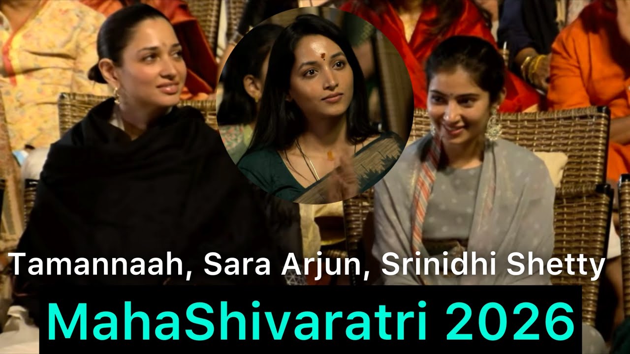 Celebrities at MahaShivaratri 2026 |Adiyogi, Coimbatore 🔱 #Sadguru #ishafoundation #celebrities 