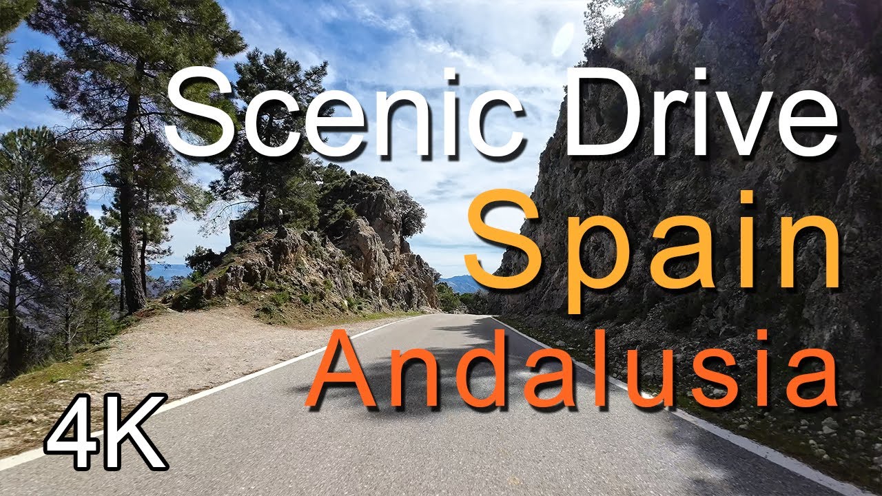 Driving from Puerto de las Palomas to Benamahoma🇪🇸