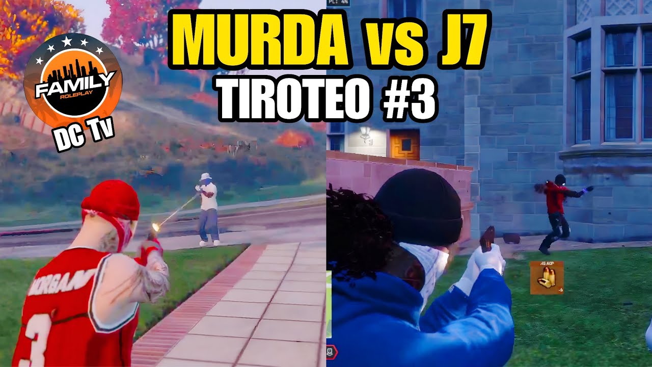 MURDA vs J7 TIROTEO 3 VARIAS PERSPECTIVAS, FIN DEL CONFLICTO? BLITZ TRAIN FAMILY RP 