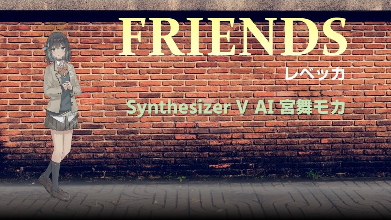 【Synthesizer V AI 宮舞モカ】フレンズ【Cover】