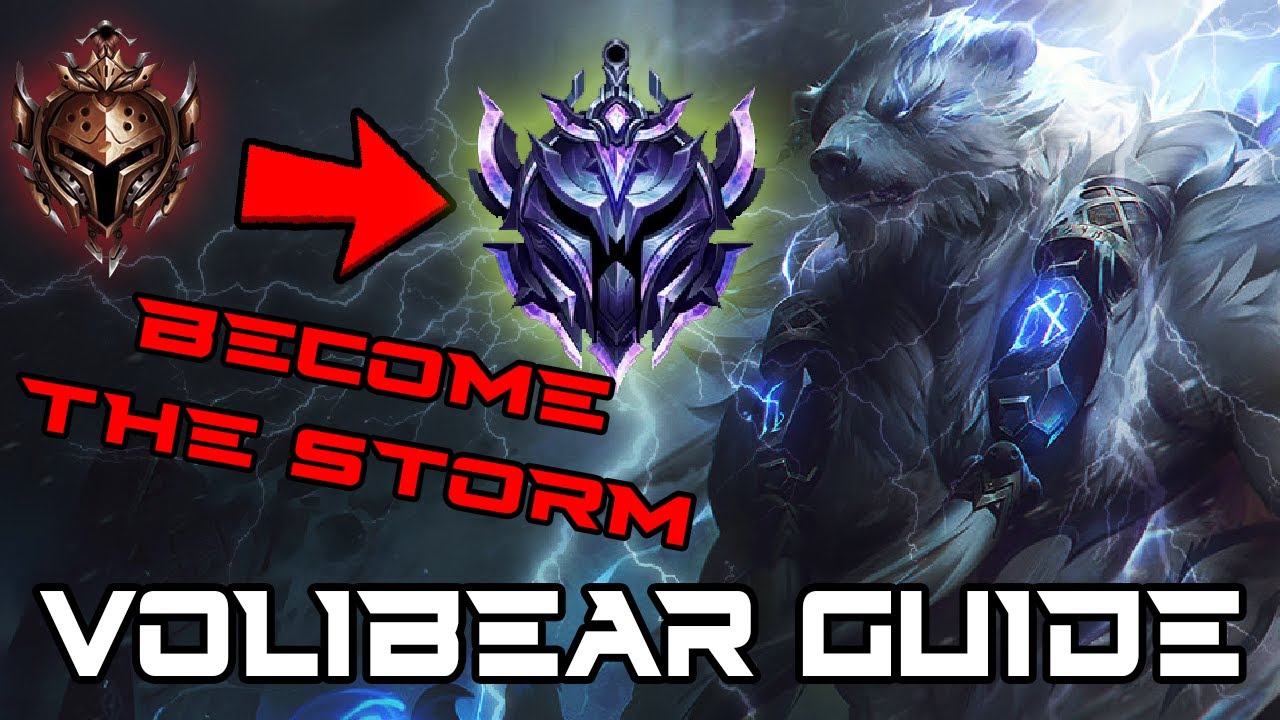 BECOME THE STORM: Advanced Volibear Guide for Top Lane Domination (Silver to Diamond)