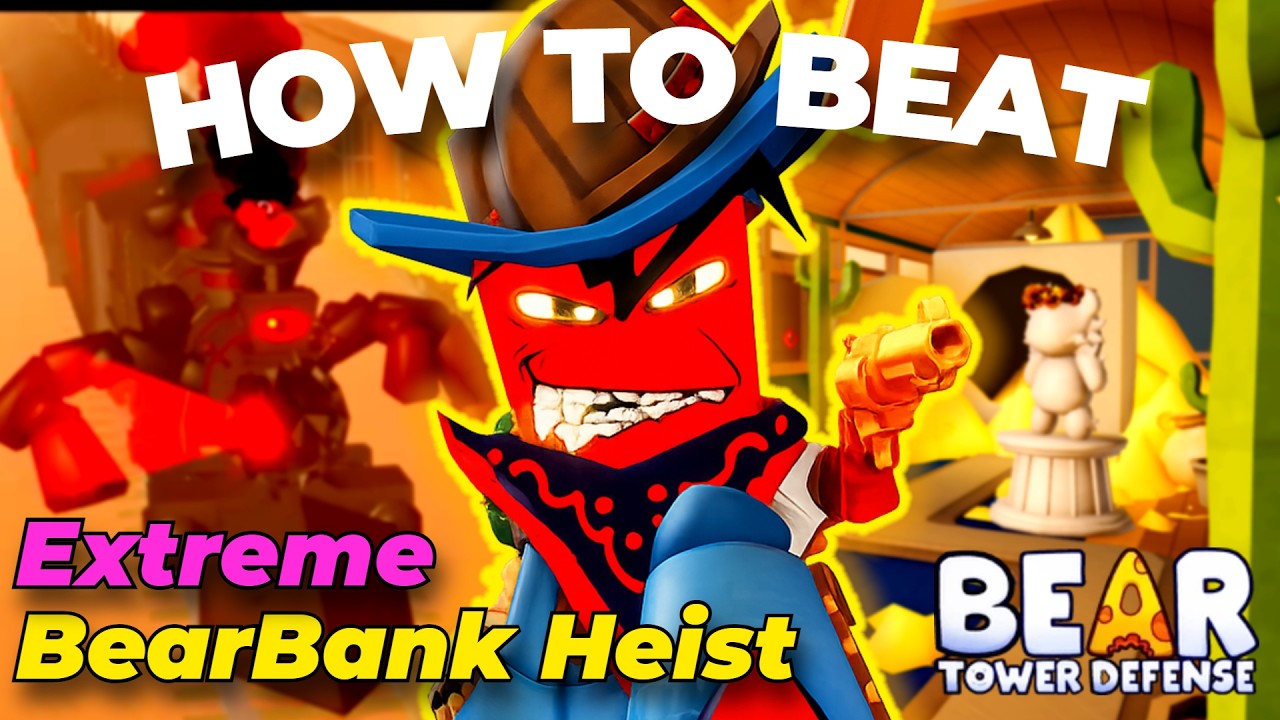 How to BEAT BearBank Heist in BEAR TD!