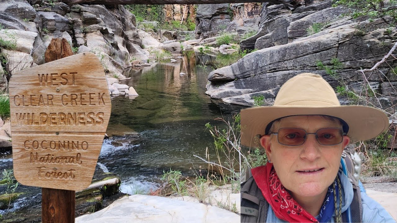 WEST Clear Creek 4 day Backpacking Trip With my  Dogs