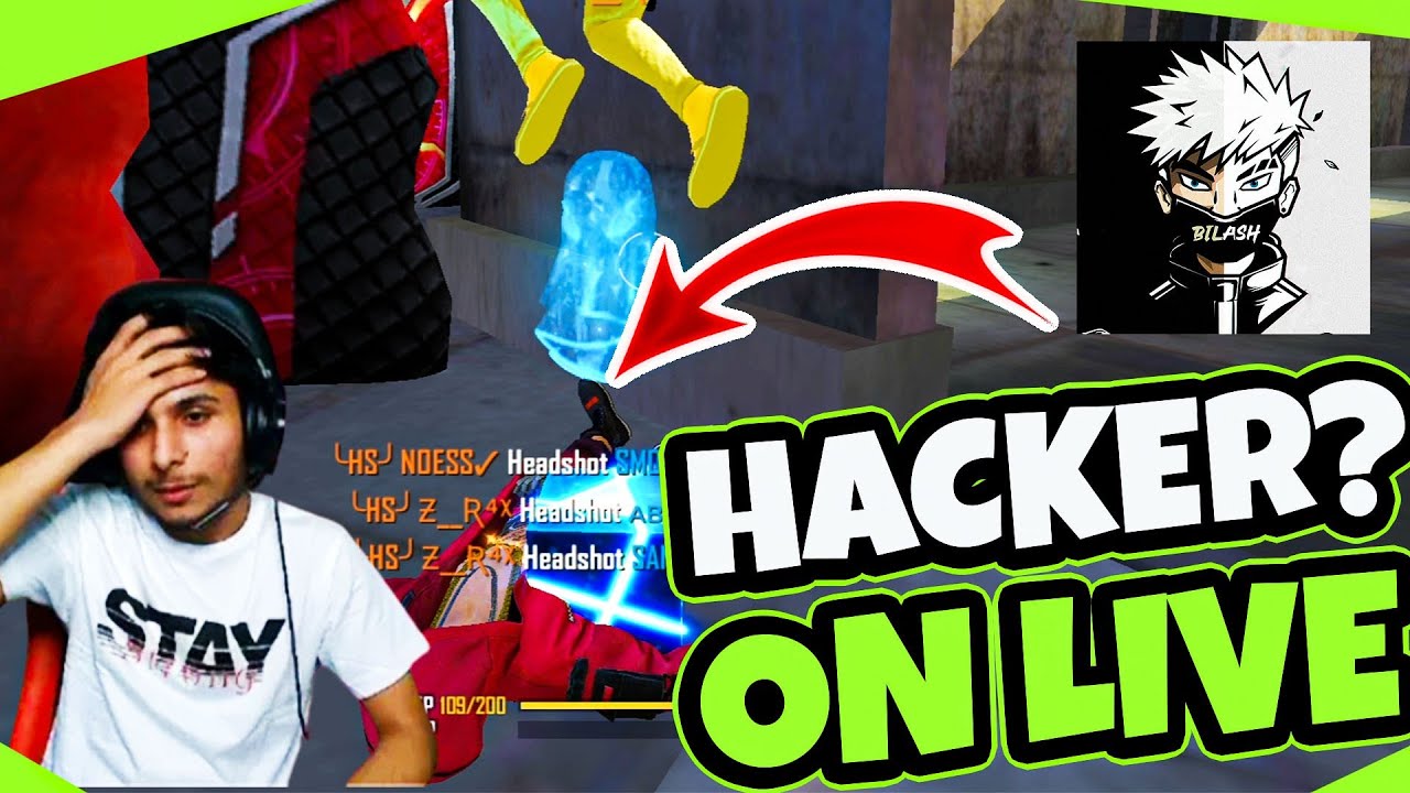 HACKER ON LIVE || BILASH ANGRY 🤬🤬🤬 || NONSTOP GAMING reacts