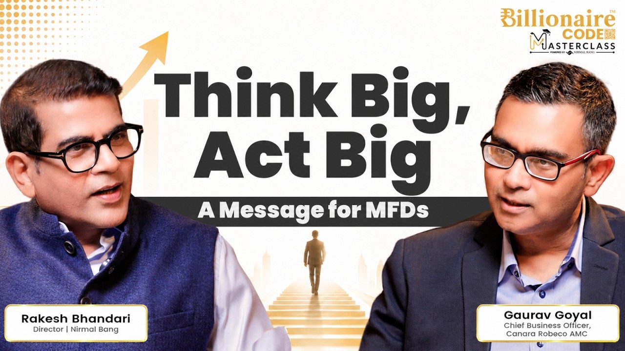 A Powerful Message for Every MFD | Ft. Gaurav Goyal | The Billionaire Code Masterclass | Episode 01