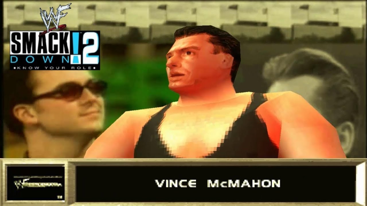 WWF Smackdown! 2 - Vince McMahon Entrance (PS1)