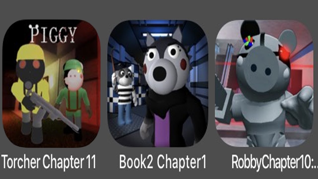 Robby Chapter 10 : Piggy Vs Piggy Book 2 : Chapter 1 Alleys Vs Torcher Chapter 11 iOS Playing Ipad