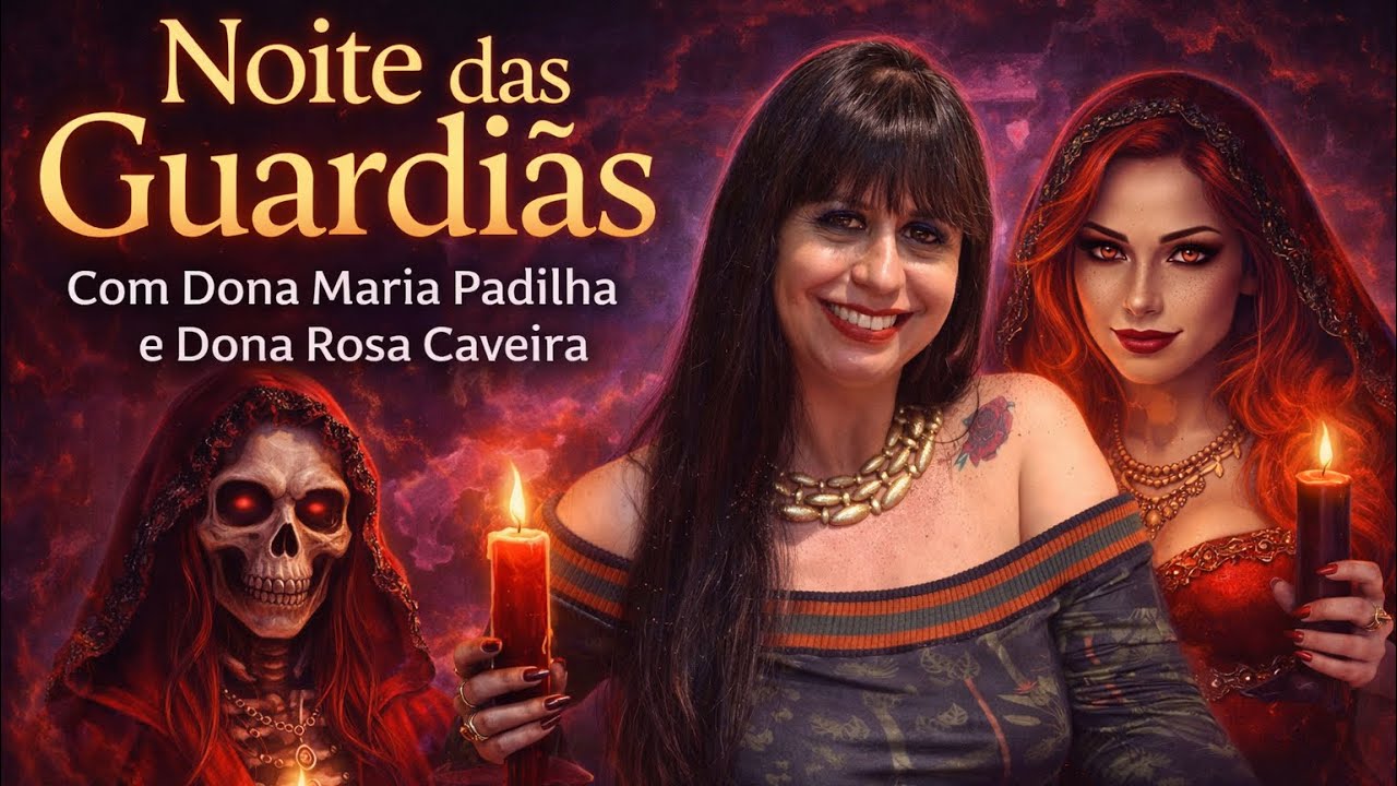 NOITE DAS GUARDIÃS: COM DONA MARIA PADILHA E DONA ROSA CAVEIRA 