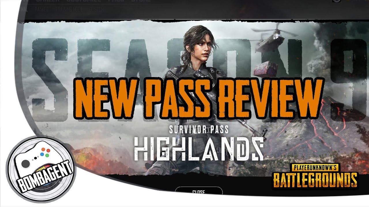 PUBG SEASON 9 Highlands Survivor Pass REVIEWS | Paramo New Map !!!