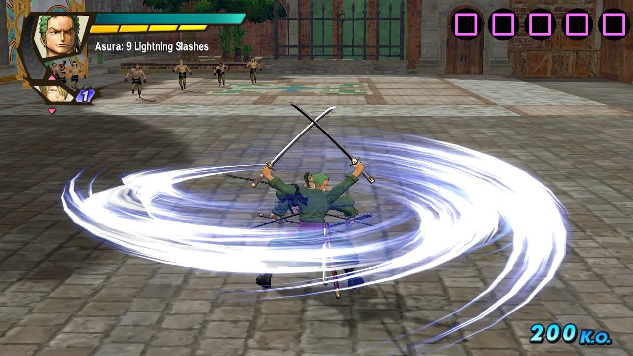 One Piece Pirate Warriors 3 - Zoro Complete Moveset