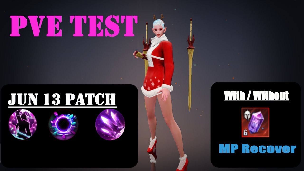 Black Desert Mobile - (Jun 13th Patch) Phantasma Pve Speed with/without MP Imprint