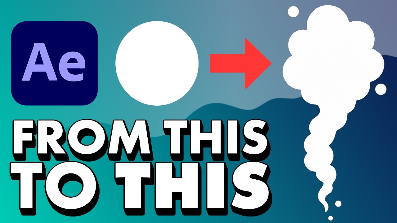 Easy 2D Smoke Animation (After Effects Tutorial)