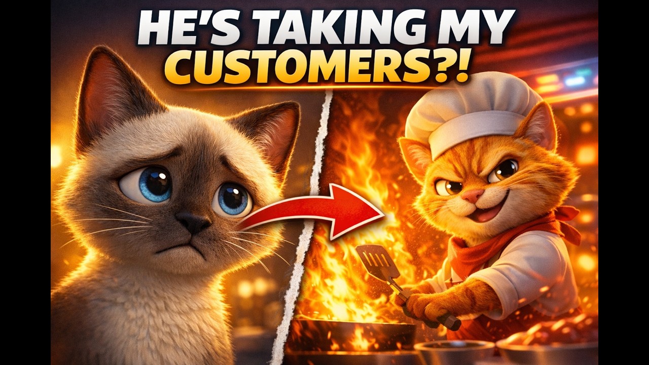 EPISODE 3: The Underdog Cat Who Refused to Copy His Rival 🐱🔥