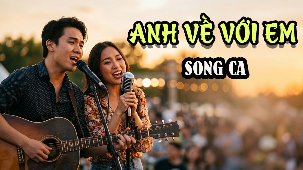 ANH VỀ VỚI EM (song ca) - ST: Trần Thiện Thanh  -  Anh về với em như chim liền cánh...
