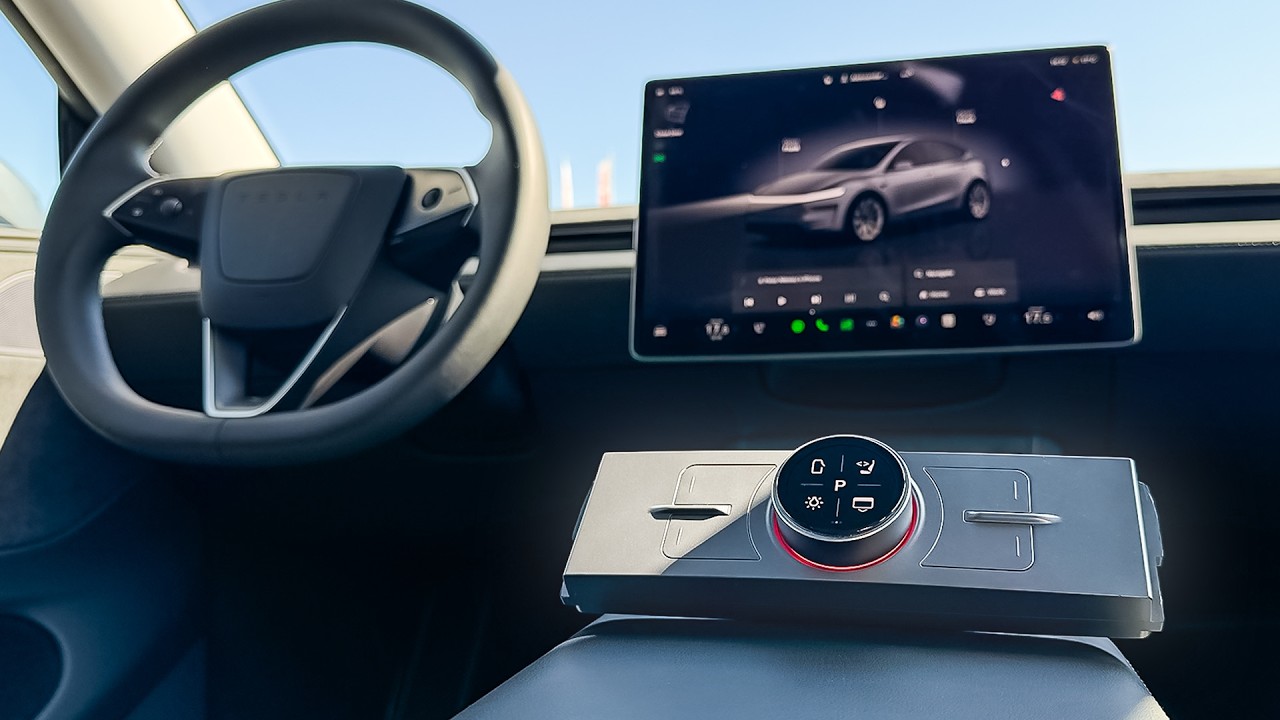 The Most Customizable Rotary Controller for Tesla Model 3 & Y