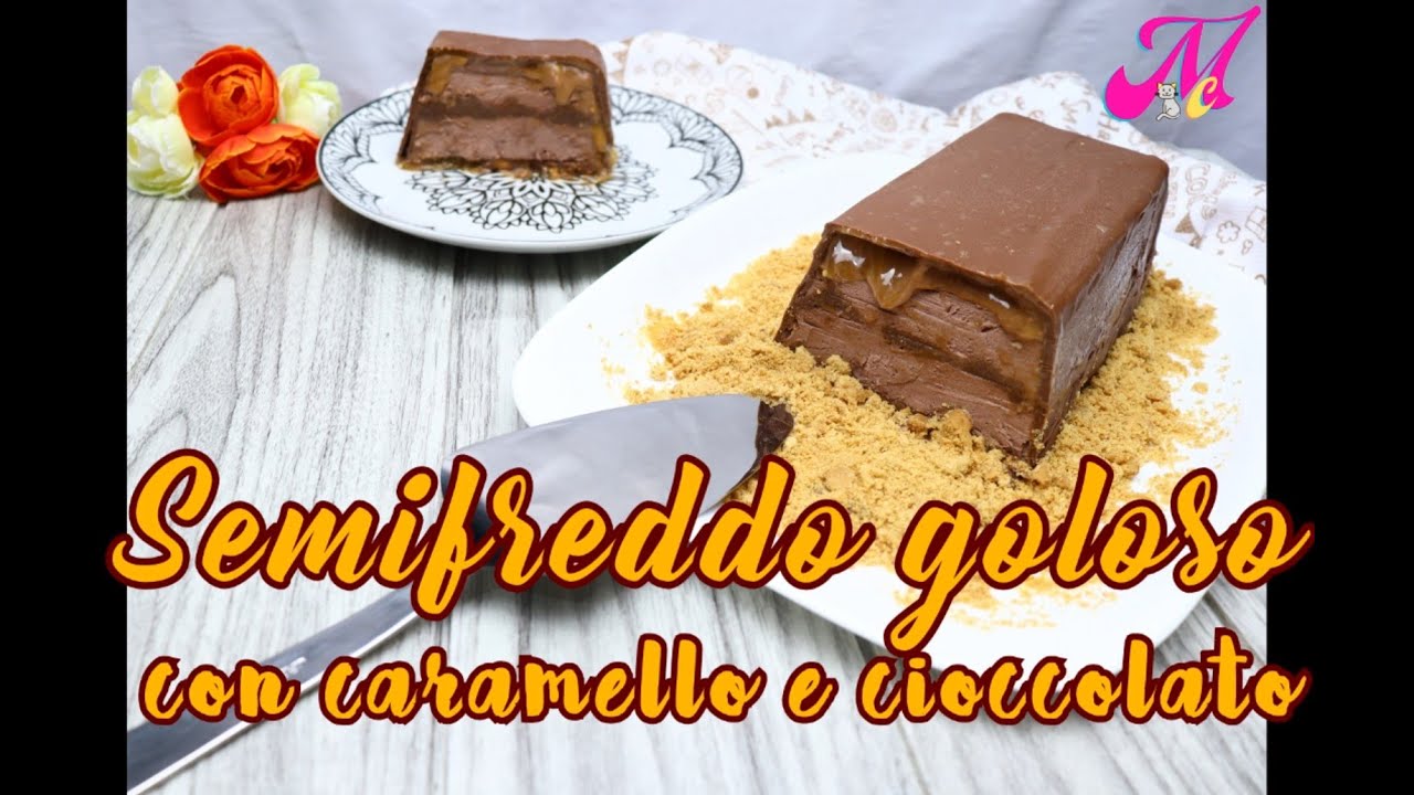 Semifreddo goloso con salsa MOU e CIOCCOLATO🍫