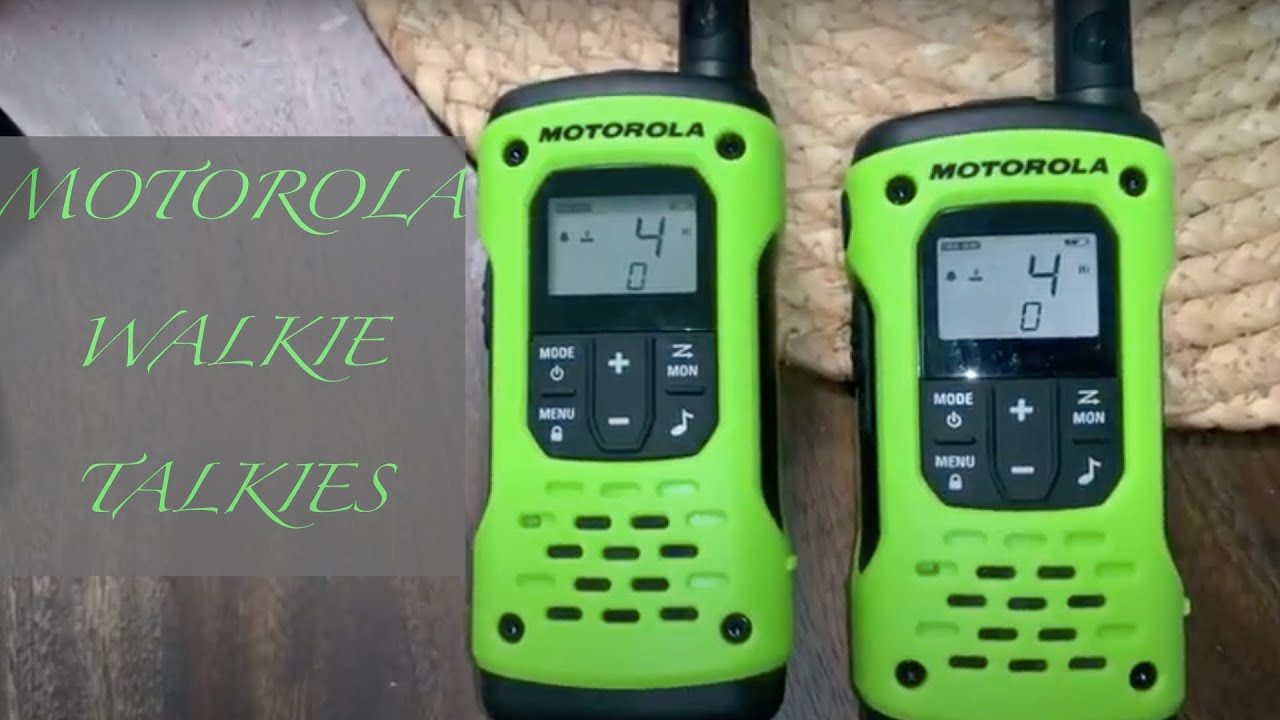 Водонепроницаемые многофункциональные рации Motorola: распаковка, использование и обзор [Motorola...