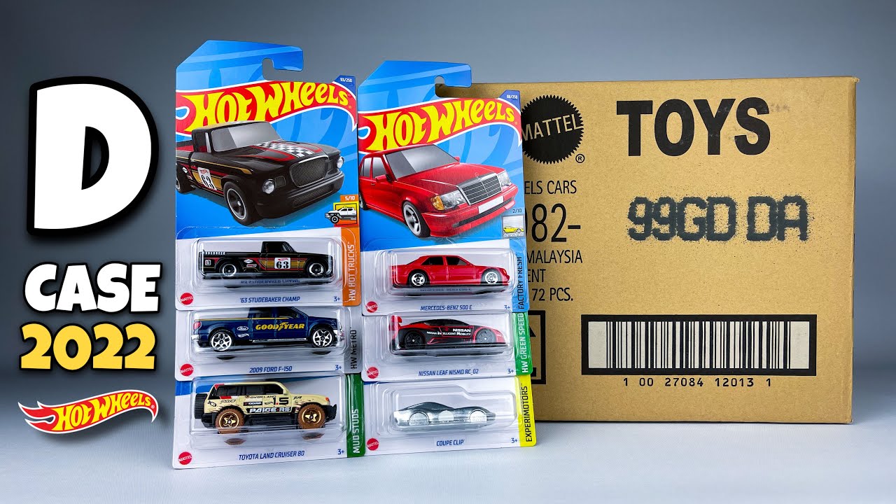 UNBOXING Hot Wheels - D Case 2022