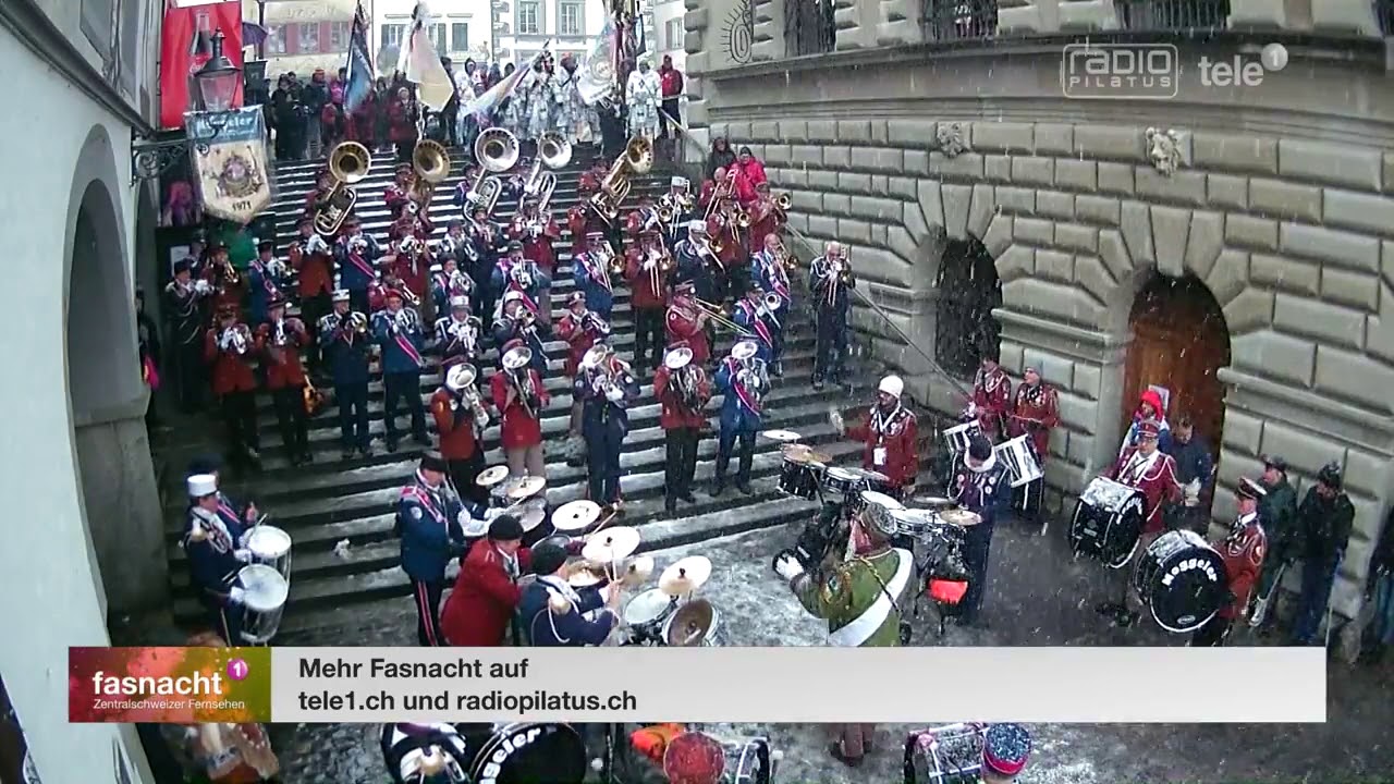 Alte Kammeraden von der Guuggenmusig Noggeler Luzern
